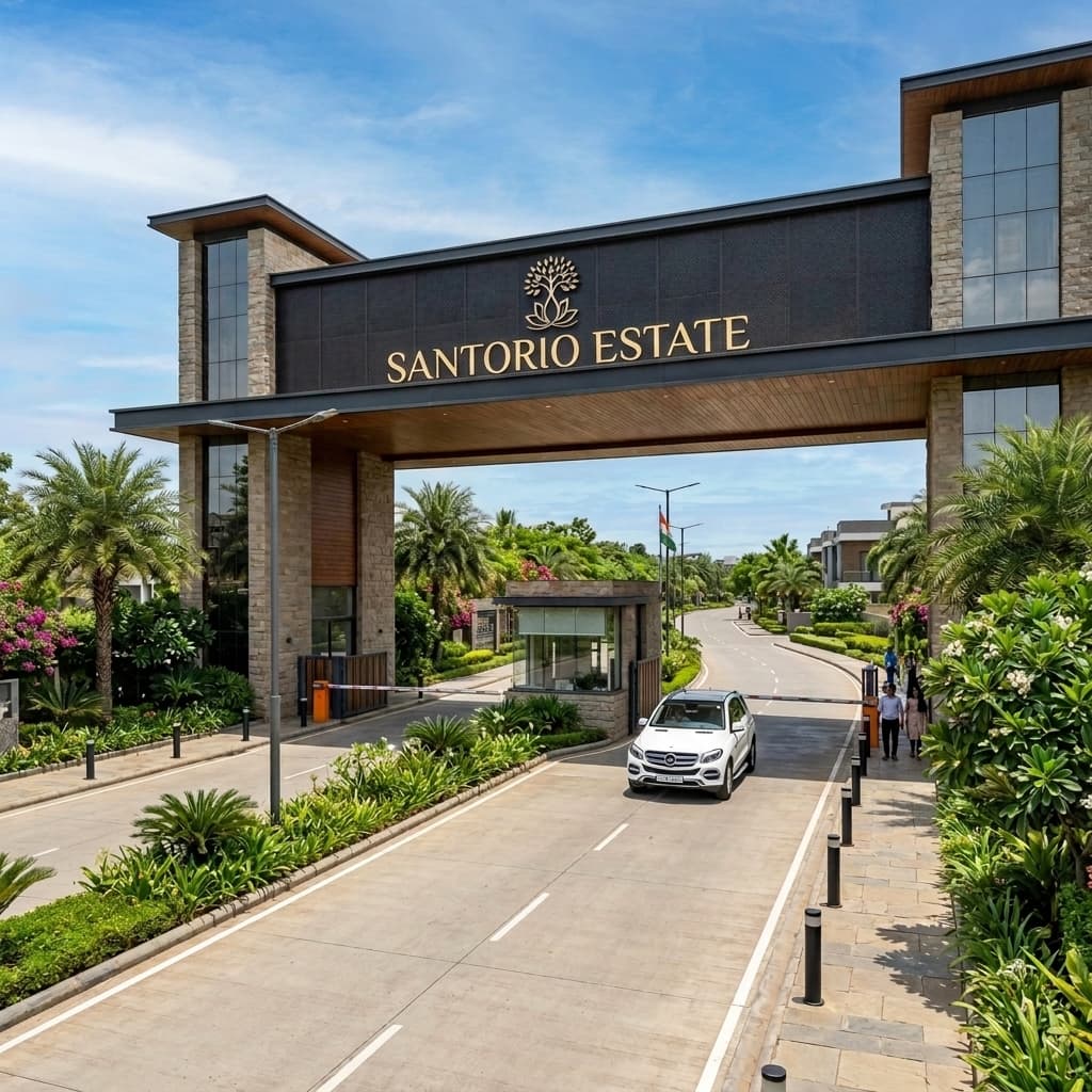 Santorio Grand Entrance